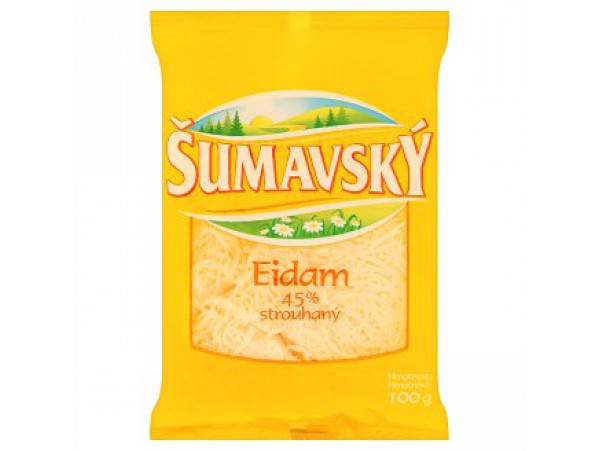 Šumavský Тертый сыр Эдам 45 100 г